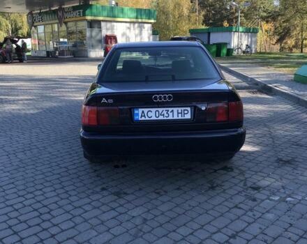 Синий Ауди А6, объемом двигателя 2.6 л и пробегом 440 тыс. км за 3200 $, фото 4 на Automoto.ua