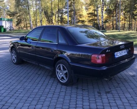 Синий Ауди А6, объемом двигателя 2.6 л и пробегом 440 тыс. км за 3200 $, фото 1 на Automoto.ua