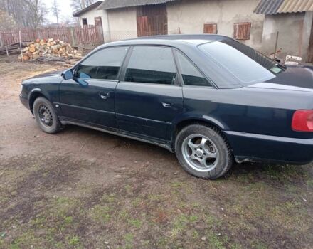 Синий Ауди А6, объемом двигателя 1.8 л и пробегом 409 тыс. км за 3500 $, фото 2 на Automoto.ua