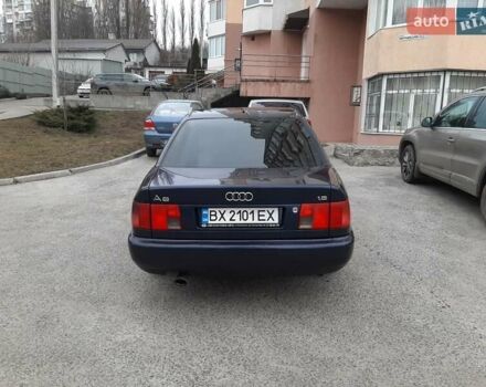 Синий Ауди А6, объемом двигателя 1.8 л и пробегом 375 тыс. км за 4500 $, фото 15 на Automoto.ua