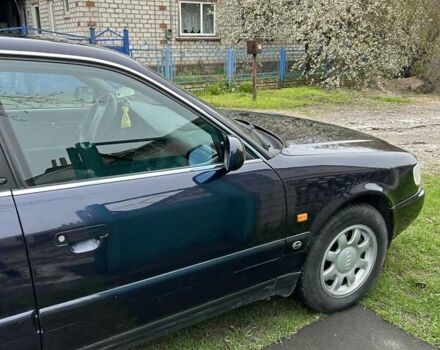 Синий Ауди А6, объемом двигателя 2.6 л и пробегом 200 тыс. км за 2600 $, фото 8 на Automoto.ua