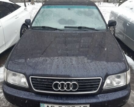 Синий Ауди А6, объемом двигателя 2.6 л и пробегом 349 тыс. км за 3500 $, фото 1 на Automoto.ua