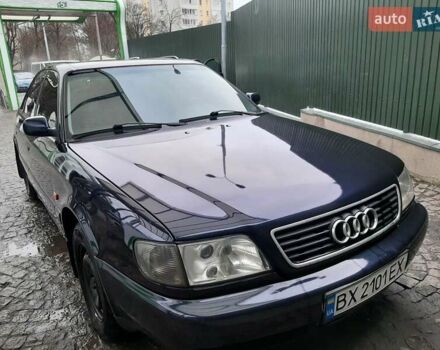 Синий Ауди А6, объемом двигателя 1.8 л и пробегом 375 тыс. км за 4500 $, фото 27 на Automoto.ua