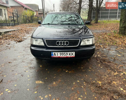 Синий Ауди А6, объемом двигателя 2.6 л и пробегом 286 тыс. км за 4200 $, фото 1 на Automoto.ua