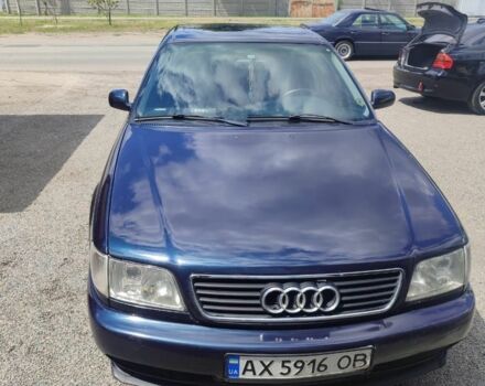 Синий Ауди А6, объемом двигателя 2.6 л и пробегом 284 тыс. км за 3600 $, фото 1 на Automoto.ua