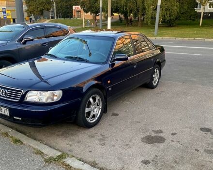 Синий Ауди А6, объемом двигателя 2.6 л и пробегом 310 тыс. км за 3700 $, фото 3 на Automoto.ua