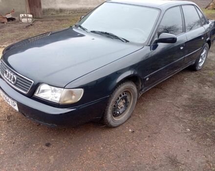 Синий Ауди А6, объемом двигателя 1.8 л и пробегом 409 тыс. км за 3500 $, фото 1 на Automoto.ua