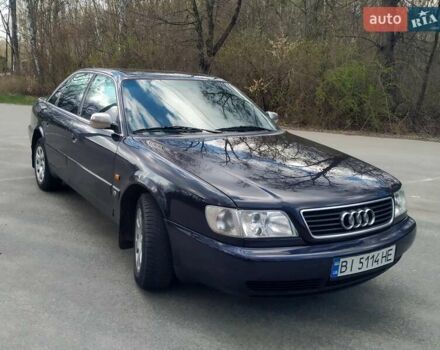 Синий Ауди А6, объемом двигателя 2.6 л и пробегом 392 тыс. км за 4600 $, фото 4 на Automoto.ua