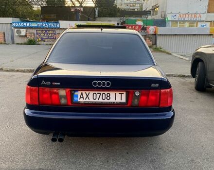 Синий Ауди А6, объемом двигателя 2.6 л и пробегом 310 тыс. км за 3700 $, фото 4 на Automoto.ua