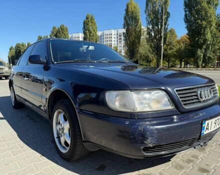 Синій Ауді А6, об'ємом двигуна 1.8 л та пробігом 410 тис. км за 2250 $, фото 2 на Automoto.ua