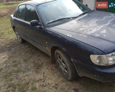 Синий Ауди А6, объемом двигателя 2.5 л и пробегом 300 тыс. км за 1900 $, фото 1 на Automoto.ua