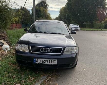 Синий Ауди А6, объемом двигателя 2.4 л и пробегом 400 тыс. км за 3000 $, фото 1 на Automoto.ua