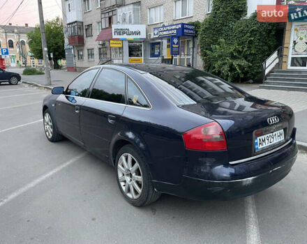 Синий Ауди А6, объемом двигателя 1.78 л и пробегом 388 тыс. км за 2900 $, фото 2 на Automoto.ua