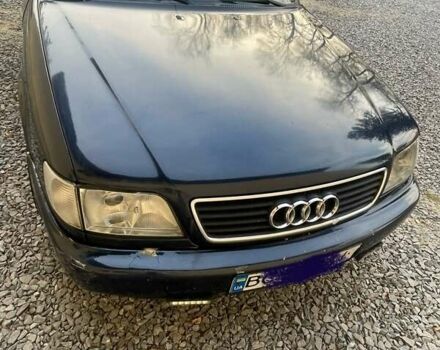 Синий Ауди А6, объемом двигателя 2.5 л и пробегом 309 тыс. км за 2500 $, фото 2 на Automoto.ua