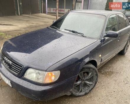 Синий Ауди А6, объемом двигателя 2.6 л и пробегом 450 тыс. км за 2100 $, фото 3 на Automoto.ua