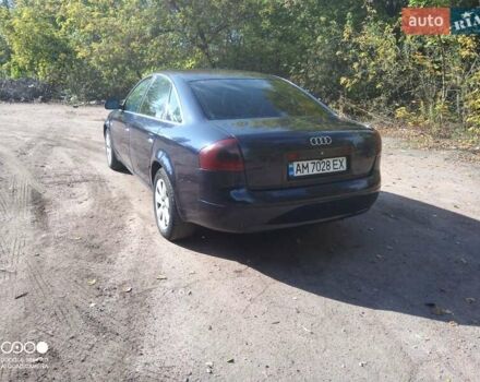 Синий Ауди А6, объемом двигателя 2.5 л и пробегом 500 тыс. км за 3750 $, фото 4 на Automoto.ua