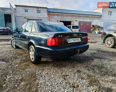 Синій Ауді А6, об'ємом двигуна 1.8 л та пробігом 380 тис. км за 2500 $, фото 2 на Automoto.ua