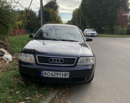 Синий Ауди А6, объемом двигателя 2.4 л и пробегом 400 тыс. км за 3000 $, фото 2 на Automoto.ua