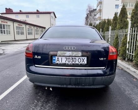 Синий Ауди А6, объемом двигателя 1.8 л и пробегом 360 тыс. км за 2800 $, фото 3 на Automoto.ua