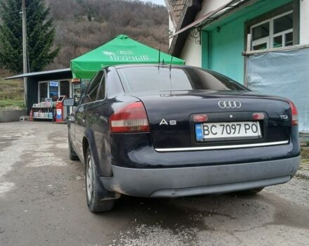 Синий Ауди А6, объемом двигателя 1.9 л и пробегом 400 тыс. км за 2200 $, фото 1 на Automoto.ua