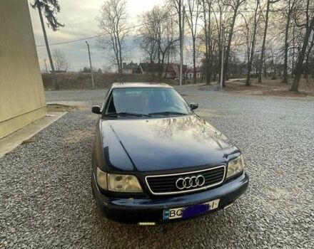 Синий Ауди А6, объемом двигателя 2.5 л и пробегом 309 тыс. км за 2500 $, фото 3 на Automoto.ua