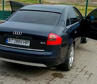 Синий Ауди А6, объемом двигателя 2.4 л и пробегом 415 тыс. км за 4550 $, фото 3 на Automoto.ua