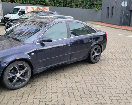 Синий Ауди А6, объемом двигателя 1.8 л и пробегом 300 тыс. км за 3500 $, фото 1 на Automoto.ua