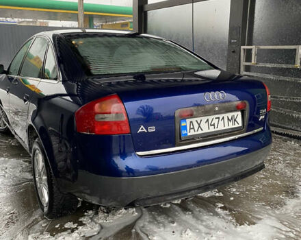 Синий Ауди А6, объемом двигателя 2.4 л и пробегом 236 тыс. км за 3618 $, фото 2 на Automoto.ua