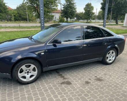 Синий Ауди А6, объемом двигателя 2.5 л и пробегом 280 тыс. км за 3000 $, фото 1 на Automoto.ua