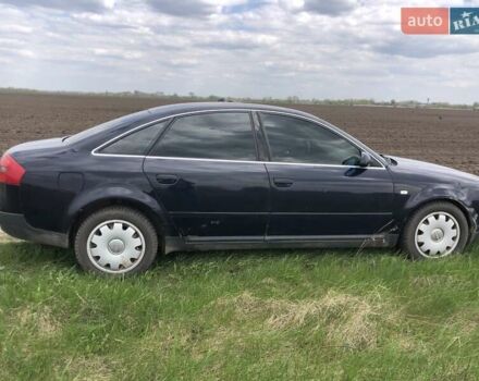 Синий Ауди А6, объемом двигателя 2.5 л и пробегом 312 тыс. км за 4500 $, фото 1 на Automoto.ua