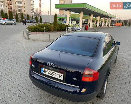 Синий Ауди А6, объемом двигателя 1.78 л и пробегом 360 тыс. км за 3800 $, фото 15 на Automoto.ua