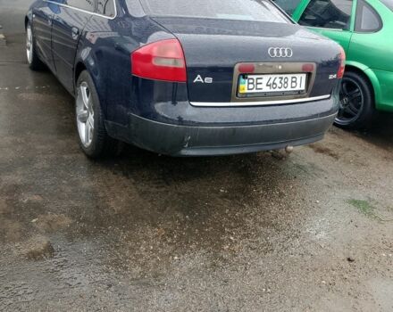 Синий Ауди А6, объемом двигателя 2.4 л и пробегом 227 тыс. км за 4500 $, фото 2 на Automoto.ua