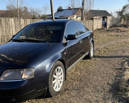 Синий Ауди А6, объемом двигателя 2.5 л и пробегом 299 тыс. км за 3800 $, фото 1 на Automoto.ua