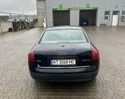 Синий Ауди А6, объемом двигателя 2.5 л и пробегом 302 тыс. км за 3800 $, фото 4 на Automoto.ua