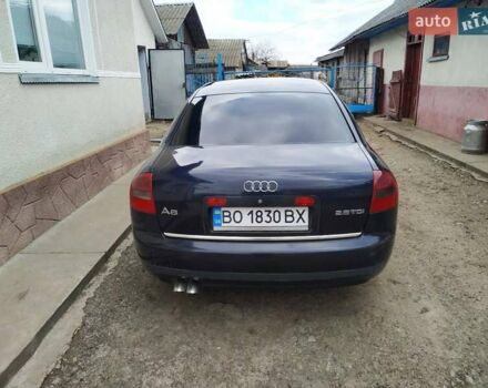 Синий Ауди А6, объемом двигателя 2.5 л и пробегом 230 тыс. км за 3350 $, фото 1 на Automoto.ua