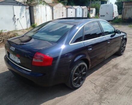 Синий Ауди А6, объемом двигателя 2 л и пробегом 238 тыс. км за 3800 $, фото 2 на Automoto.ua