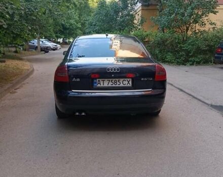 Синий Ауди А6, объемом двигателя 2.5 л и пробегом 353 тыс. км за 5100 $, фото 5 на Automoto.ua