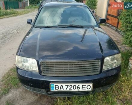 Синий Ауди А6, объемом двигателя 2.5 л и пробегом 210 тыс. км за 3350 $, фото 6 на Automoto.ua