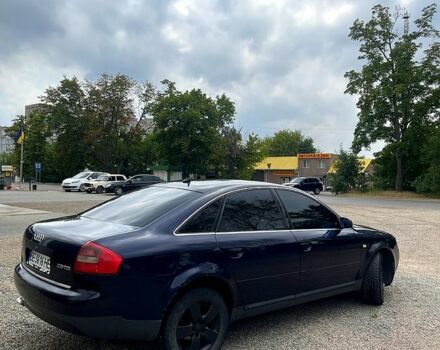 Синий Ауди А6, объемом двигателя 2.5 л и пробегом 300 тыс. км за 3750 $, фото 2 на Automoto.ua