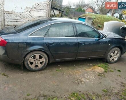 Синий Ауди А6, объемом двигателя 2.5 л и пробегом 340 тыс. км за 1750 $, фото 3 на Automoto.ua