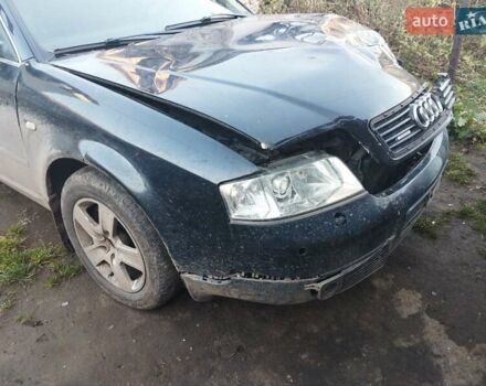 Синий Ауди А6, объемом двигателя 2.5 л и пробегом 340 тыс. км за 1750 $, фото 6 на Automoto.ua