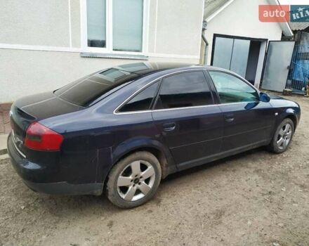 Синий Ауди А6, объемом двигателя 2.5 л и пробегом 230 тыс. км за 3350 $, фото 2 на Automoto.ua