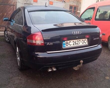 Синий Ауди А6, объемом двигателя 2.5 л и пробегом 430 тыс. км за 3000 $, фото 3 на Automoto.ua