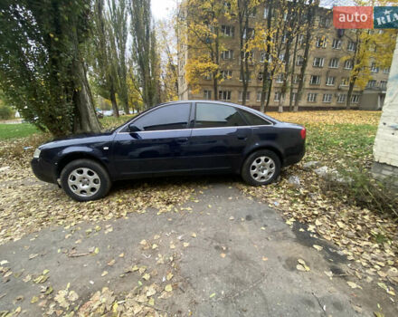 Синий Ауди А6, объемом двигателя 2.5 л и пробегом 328 тыс. км за 3700 $, фото 3 на Automoto.ua