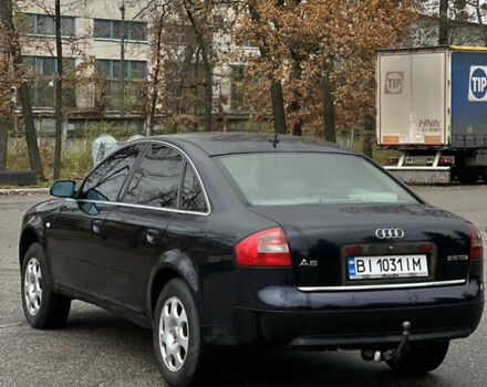 Синий Ауди А6, объемом двигателя 2.5 л и пробегом 328 тыс. км за 3300 $, фото 4 на Automoto.ua