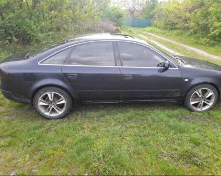 Синий Ауди А6, объемом двигателя 2.5 л и пробегом 420 тыс. км за 2500 $, фото 3 на Automoto.ua