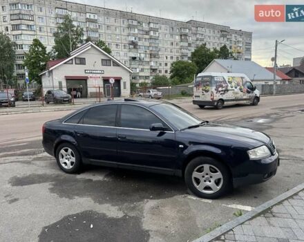 Синий Ауди А6, объемом двигателя 2.5 л и пробегом 259 тыс. км за 4500 $, фото 1 на Automoto.ua