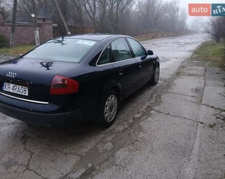 Синий Ауди А6, объемом двигателя 1.9 л и пробегом 300 тыс. км за 1600 $, фото 3 на Automoto.ua