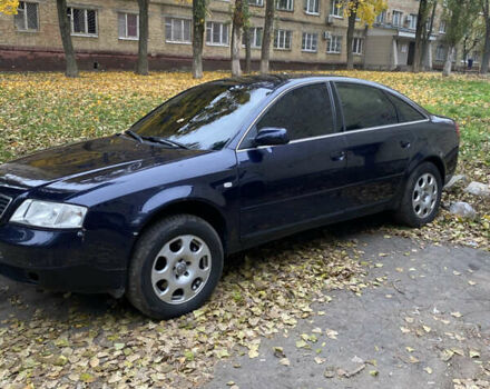 Синий Ауди А6, объемом двигателя 2.5 л и пробегом 328 тыс. км за 3700 $, фото 4 на Automoto.ua