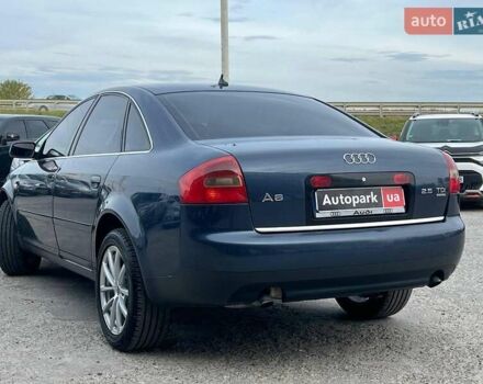 Синий Ауди А6, объемом двигателя 2.5 л и пробегом 261 тыс. км за 5290 $, фото 4 на Automoto.ua